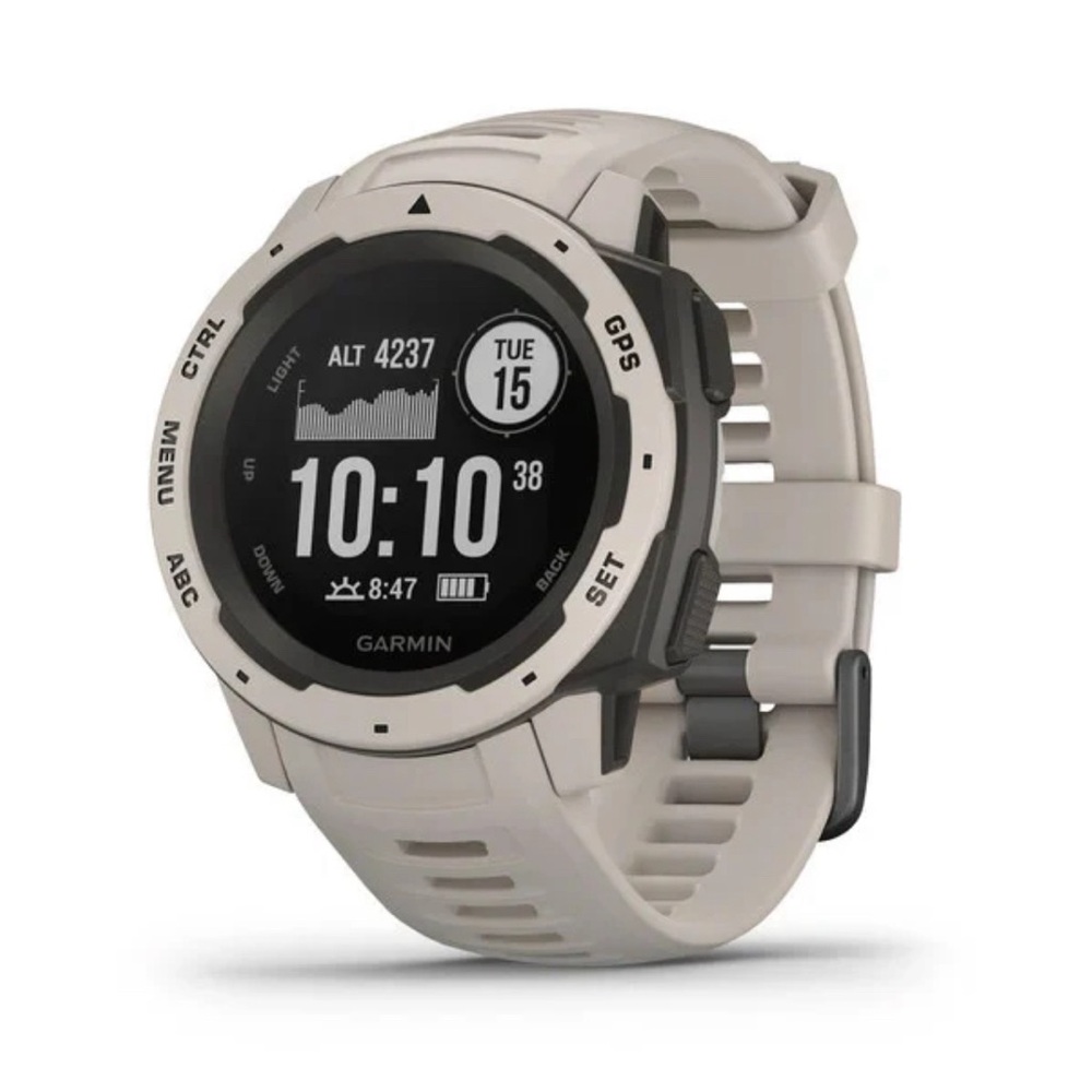 Garmin Instinct Rugged GPS Smartwatch - Tundra